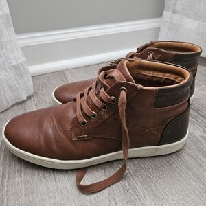 Steve Madden Men's cognac boots size 7